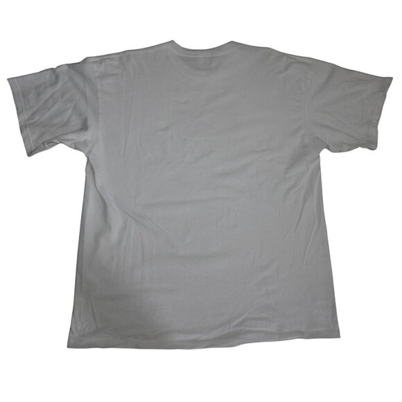 Vintage 90s Nike Basketball White Tage T-Shirt Men's XL Made in USA - Picture 4 of 5